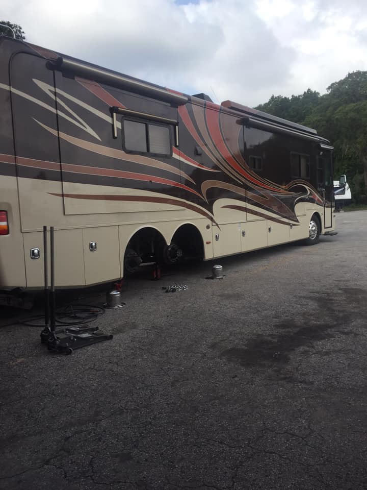 RV TIRE INSTALL
