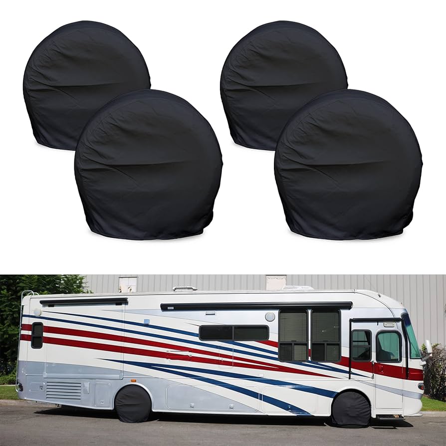 RV TIRE COVERS - UV PROTECTION